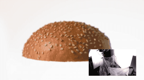 The Flying Food in Advertisements is Not Computer Graphics: Military Equipment Used in the Filming Process