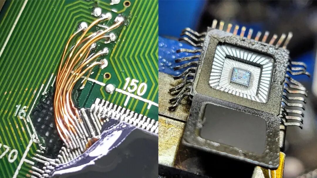When Chip Pins Break, No Worries: Exposing Wires Inside the Package
