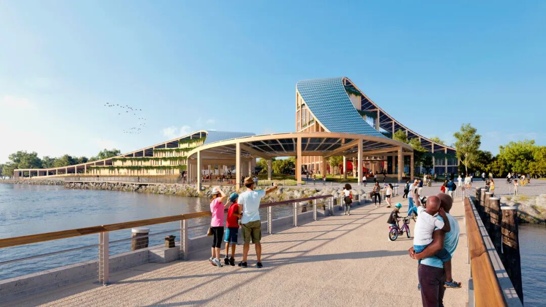 Climate Exchange Center on Governors Island, New York / SOM