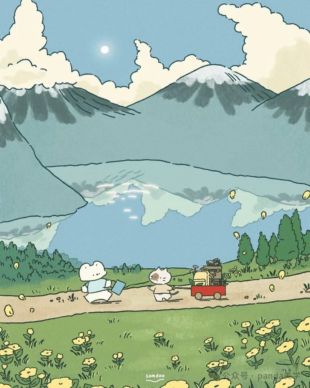 Korean Illustrator Somdoo | Vitality and Energy