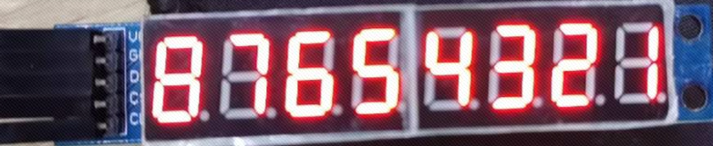 Using the CW32 Module: 8-Digit LED Display Module