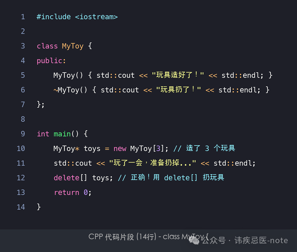 C++ Programmer's Pitfall: Mismatched new[] and delete[] Leads to Memory Leaks!
