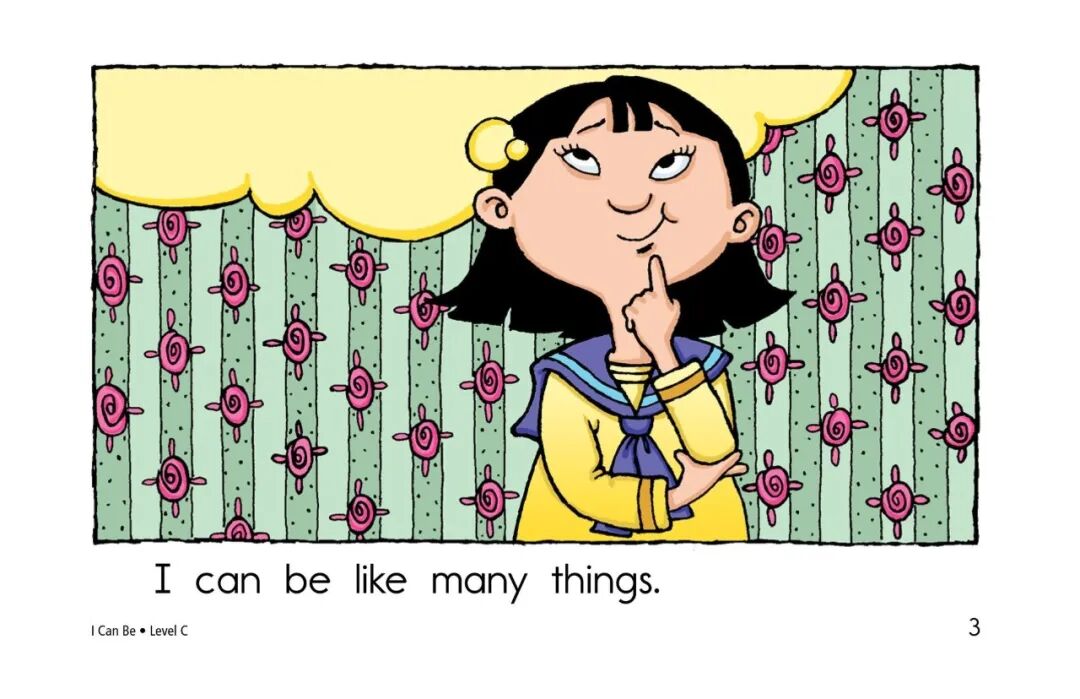 RAZ Level C Reading: 'I Can Be'