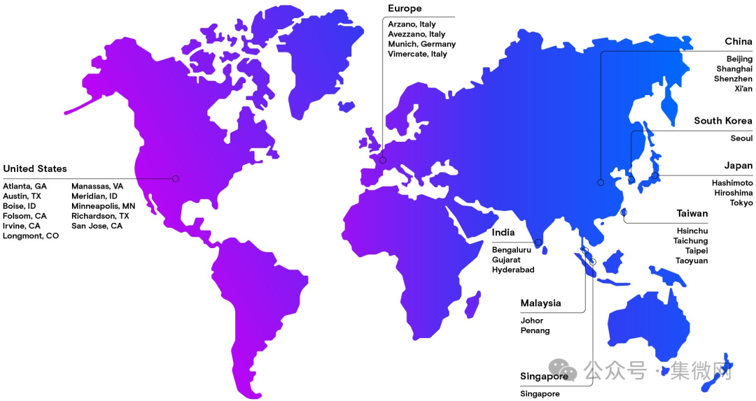 Summary of 35 Major Wafer Factories in the U.S. as the Place of Origin