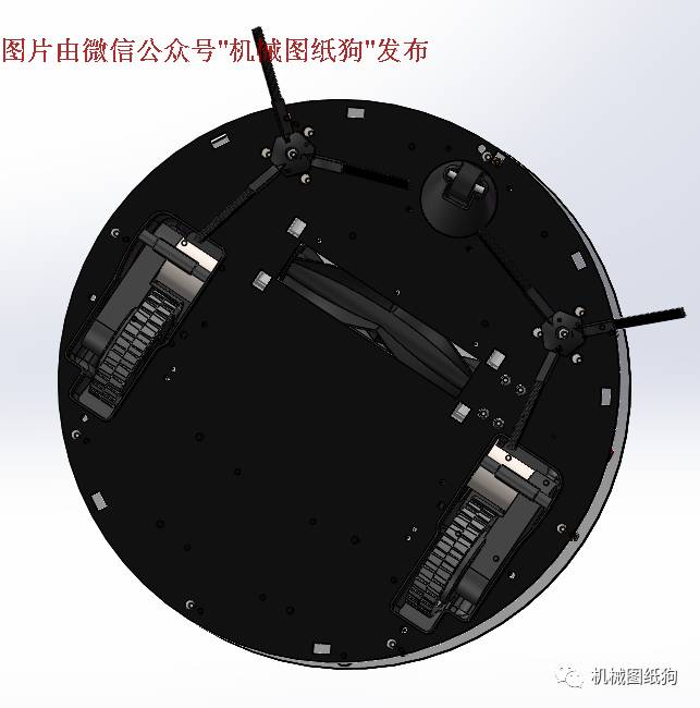 DIY Robotic Vacuum Cleaner 3D Design SOLIDWORKS