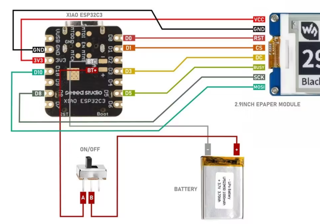 Project Share | DIY Tool: E-Paper "Sticky Note" with 0% Difficulty and 100% Practicality