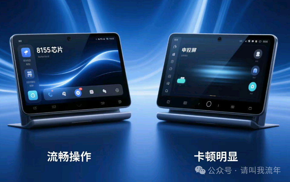 Comparing the Qualcomm 8155 Chip: How Do Two Central Control Screens Differ in Smoothness?