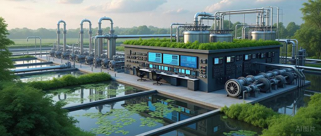 PLC Technology Drives the Intelligent and Digital Transformation of Wastewater Treatment Plants