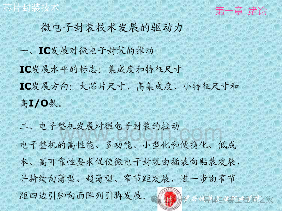 Integrated Circuit Chip Packaging Technology