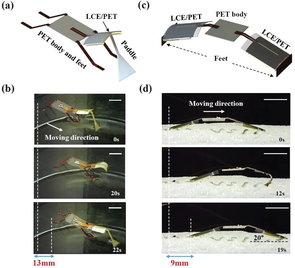 University of Pittsburgh's Miniature "Insect" Robot: Amphibious and Capable of Performing Tasks in Tight Spaces