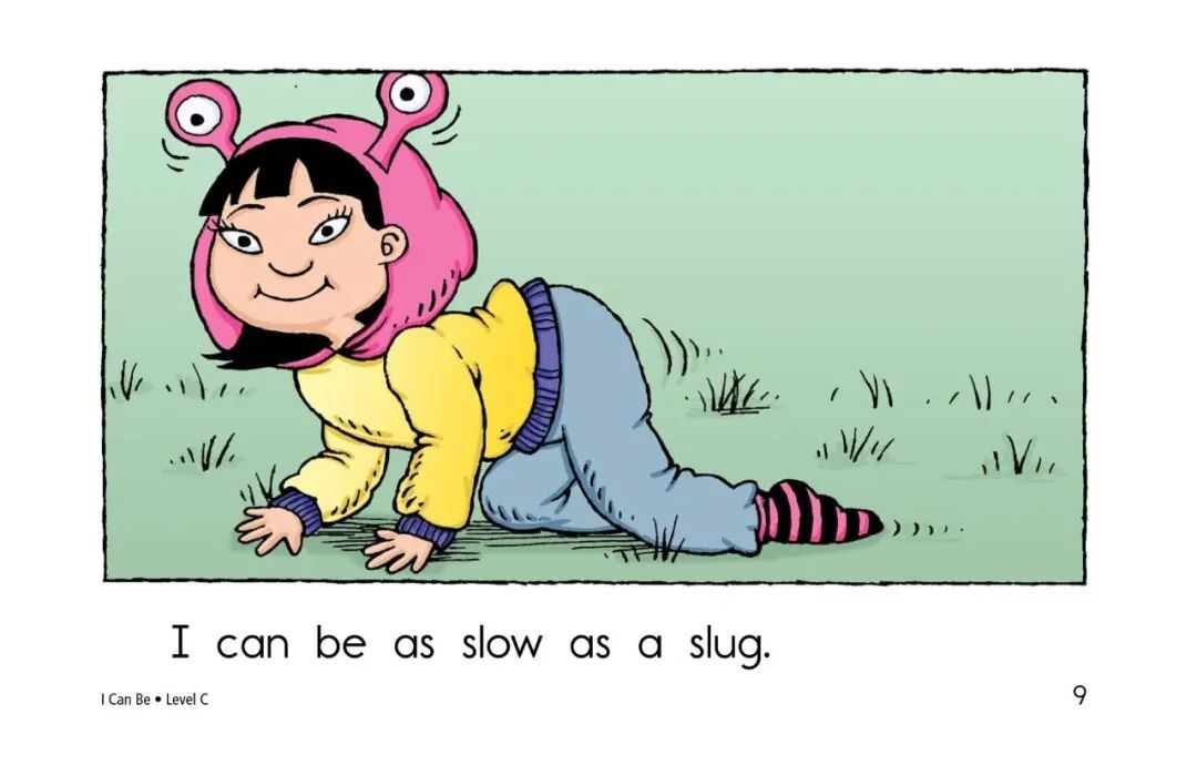 RAZ Level C Reading: 'I Can Be'