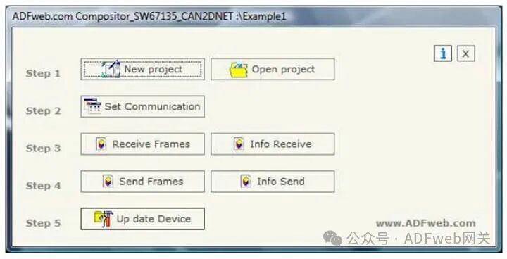 CAN Bus to DeviceNet - ADFweb Gateway Converter