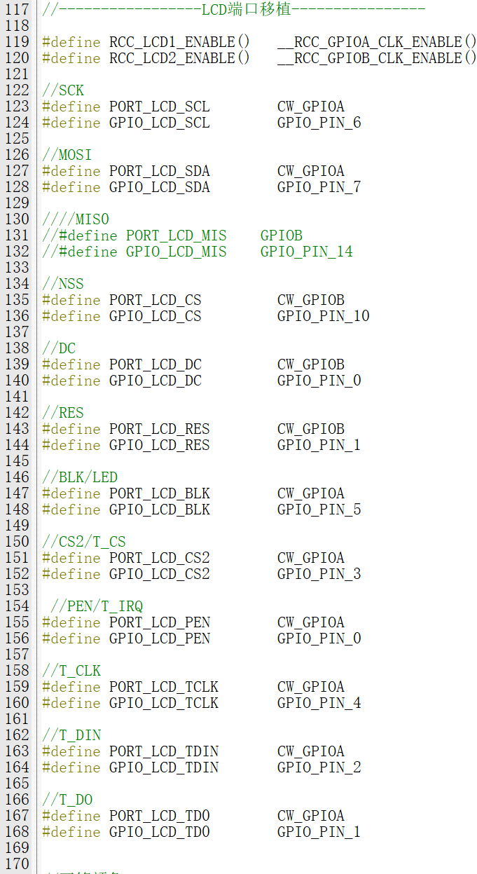 Using the CW32 Module: 3.5-inch ILI9488 Color Touch Screen