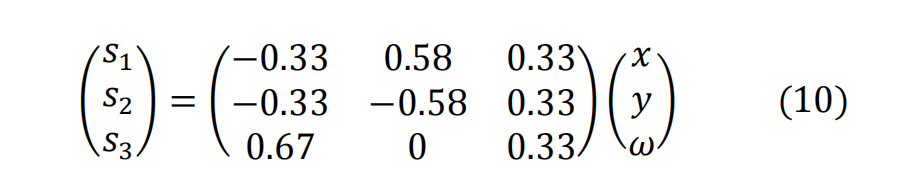 Implementation of Omnidirectionality in a Three-Wheeled Omnidirectional Mobile Robot Based on DC Motors