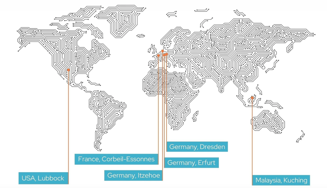 Summary of 35 Major Wafer Factories in the U.S. Based on Foundry Locations