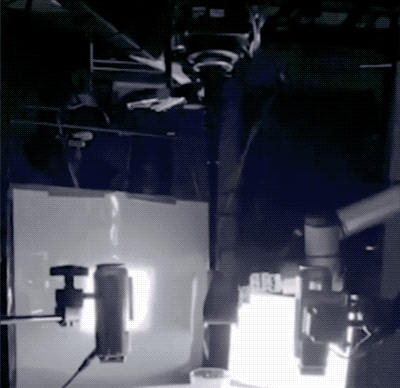 The Flying Food in Advertisements is Not Computer Graphics: Military Equipment Used in the Filming Process