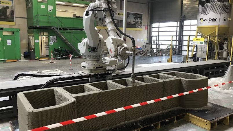 Exploring Diverse Bicycle Bridge Structures Using 3D Printed Concrete Technology in the Netherlands