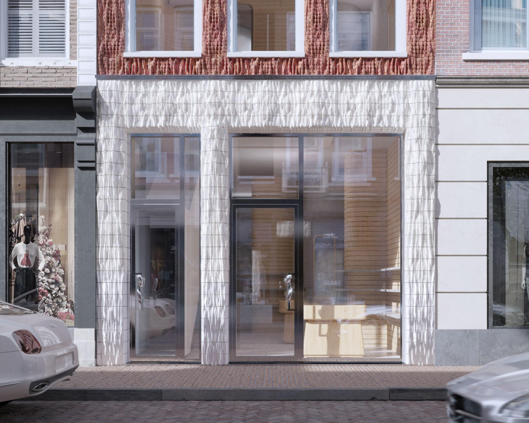 3D Printed Tiles Enhance the Elegance of Boutique Store Facades