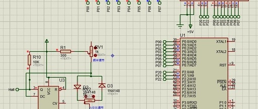 Speed Measurement System Based on AT89C51 and Proteus Simulation