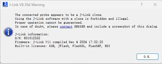 How to Bypass STM32CubeIDE's Detection of Clone J-Link Devices