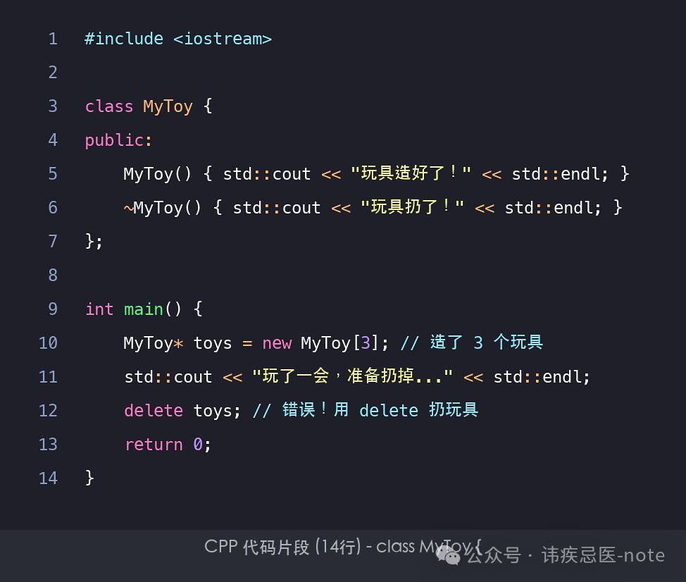 C++ Programmer's Pitfall: Mismatched new[] and delete[] Leads to Memory Leaks!