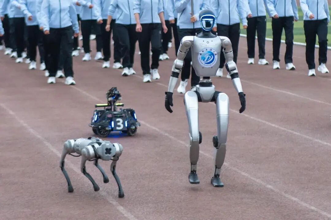 Robot Parade Shines at University Sports Meet!
