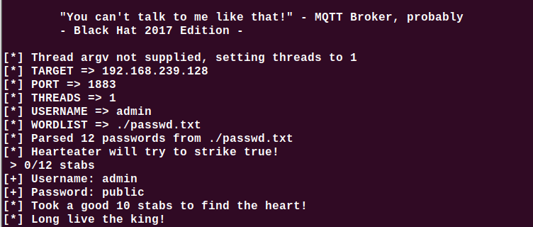 Security Analysis of MQTT Protocol