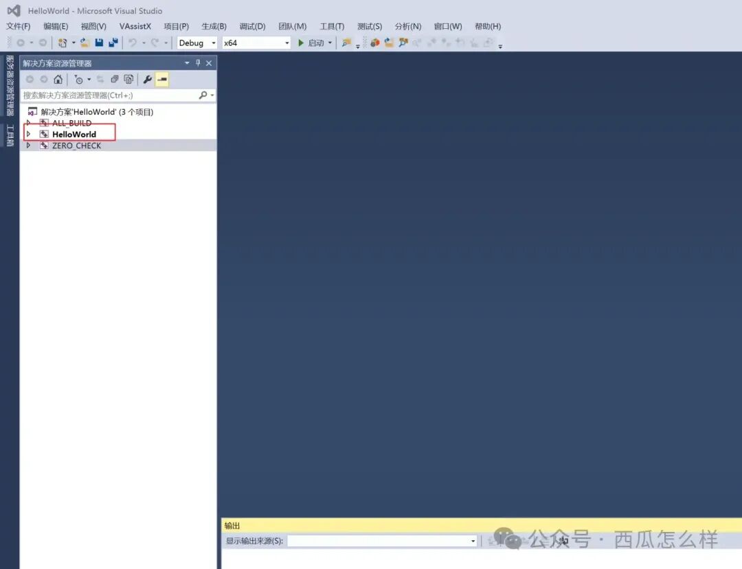 Setting the Default Startup Project in CMake for Visual Studio: No Longer ALL_BUILD