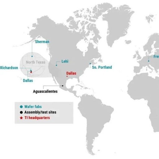 Summary of 35 Major Wafer Factories in the U.S. as the Place of Origin