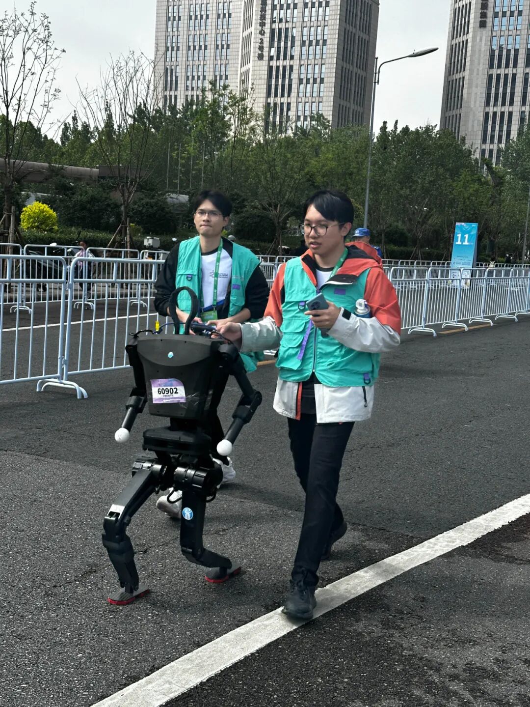 Observations from the Robot Marathon Series: The Intersection of Gray Hair and Childlike Voices in the Spark of Technology