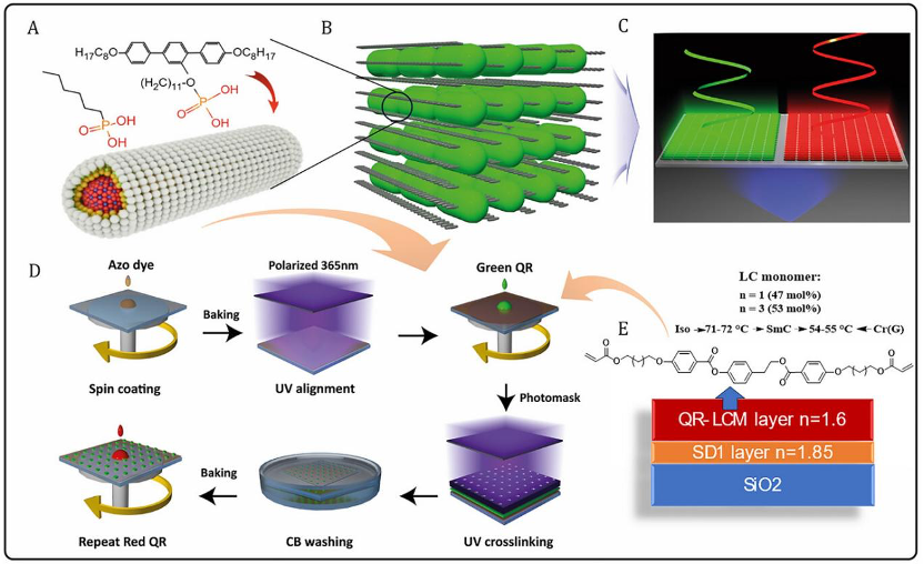 Hong Kong University of Science and Technology Advanced Science: High-Performance Displays Using Polarized Color Filters with Colloidal Quantum Rod Nanocrystals