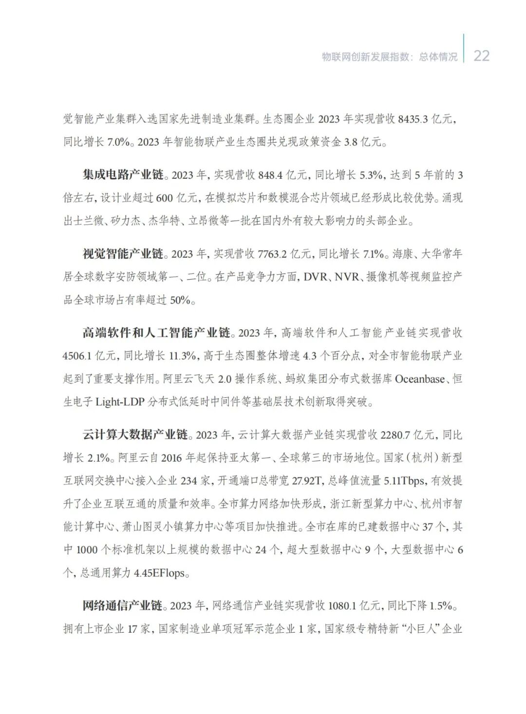 2024 IoT Innovation Development Taihu Index