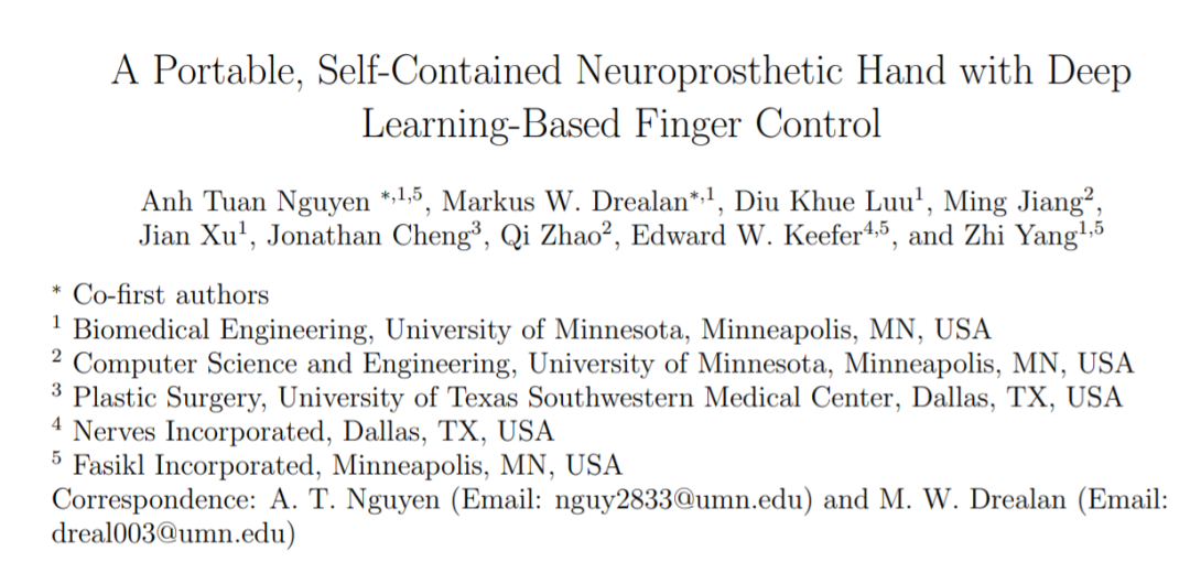 How Can Development Boards Be Used? American Scholars Use Jetson Nano to Support Portable AI Prosthetics, Controlling Each Finger