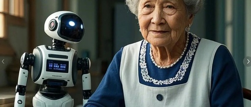 When AI Robots Become New Companions for the Elderly
