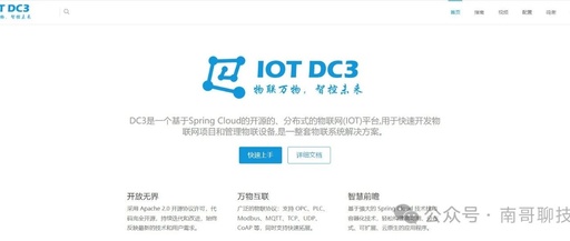 DC3 Open Source IoT Platform: A Distributed IoT Solution Based on Spring Cloud to Help Enterprises Rapidly Build Intelligent IoT Systems