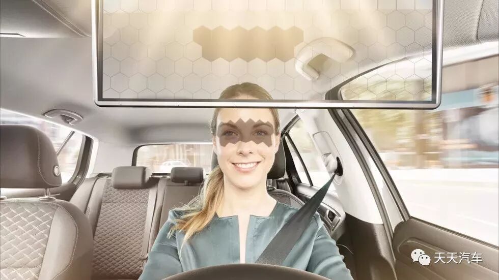 Bosch Develops Digital Sun Visor Using LCD Screens
