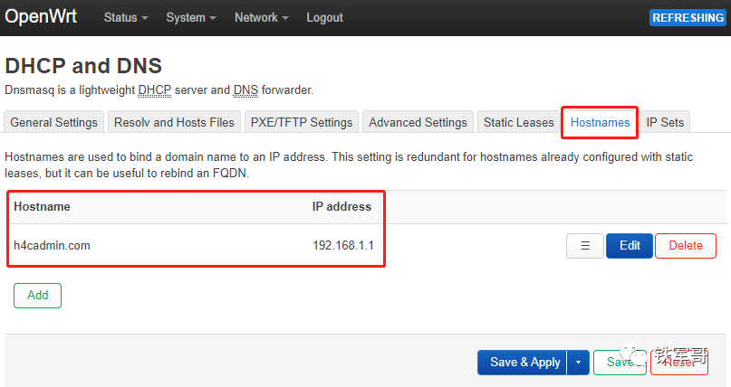 Configuring OpenWrt in One-Arm Router Mode