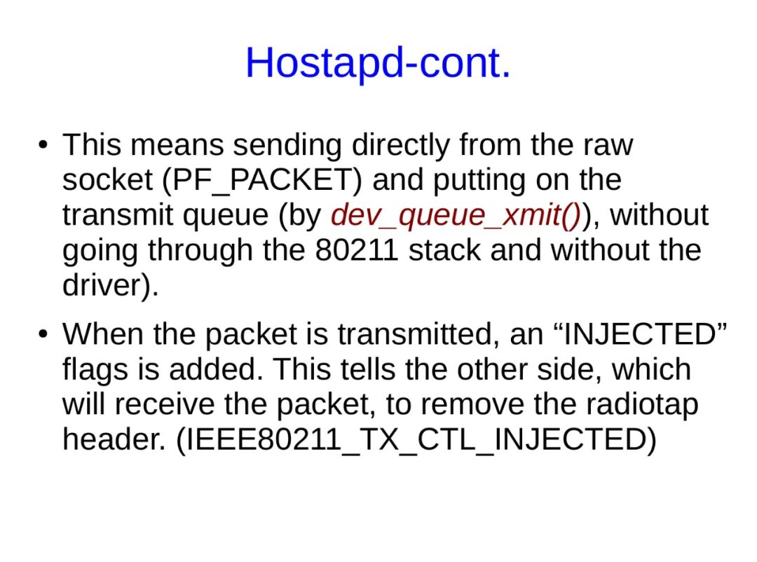 Advanced Topics in Linux Kernel Networking: Linux Wireless