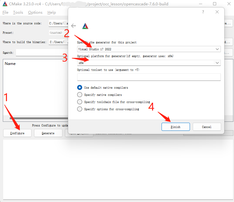 Learning Open CASCADE | Compiling Source Code Based on Visual Studio 2022