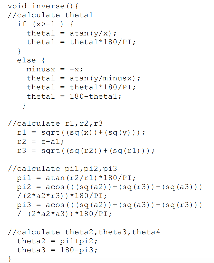 Design of a Small Robotic Arm Based on Inverse Kinematics and Its Application in Grasping and Placing Tasks