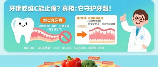 Can Vitamin C Relieve Toothache? Nutritionist Reveals the Truth: It Protects This Area!