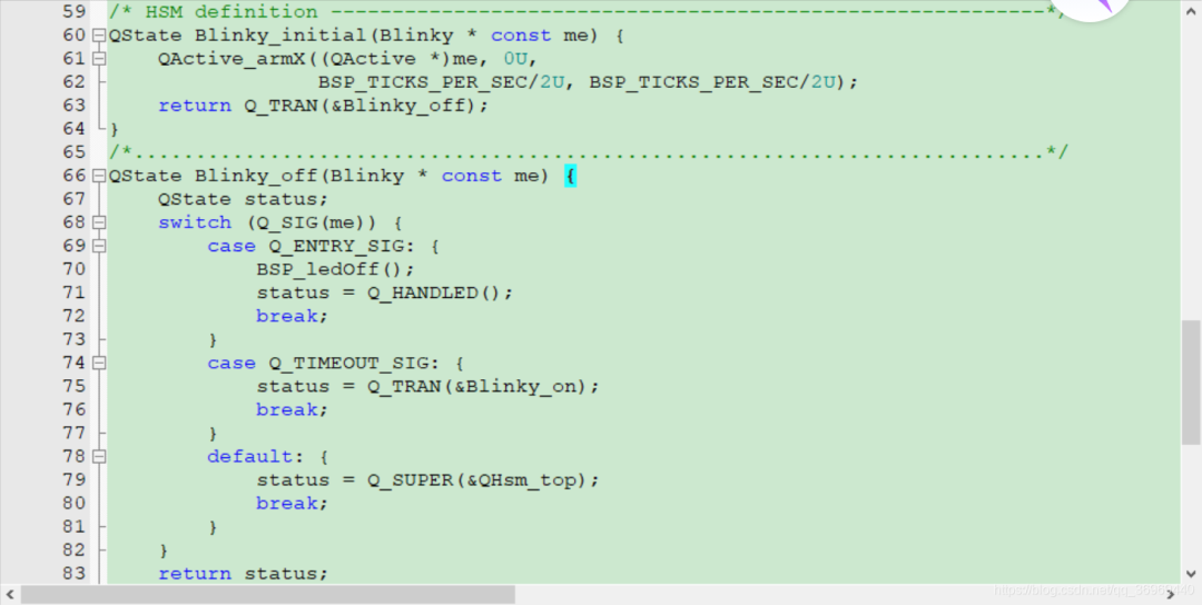 Embedded State Machine Programming - QP State Machine Framework