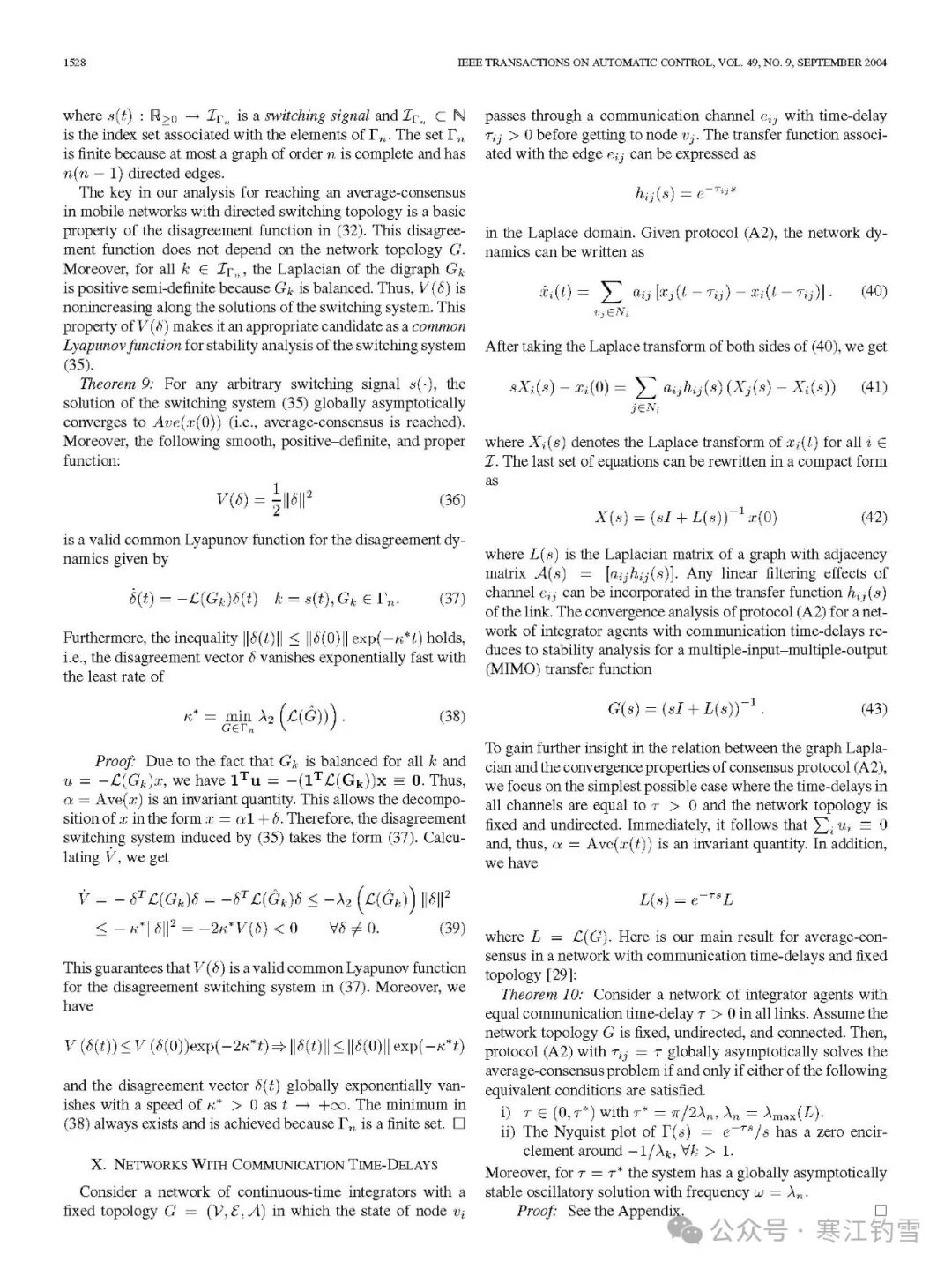 Application of Sensor Networks in Physics: A Simulation Study