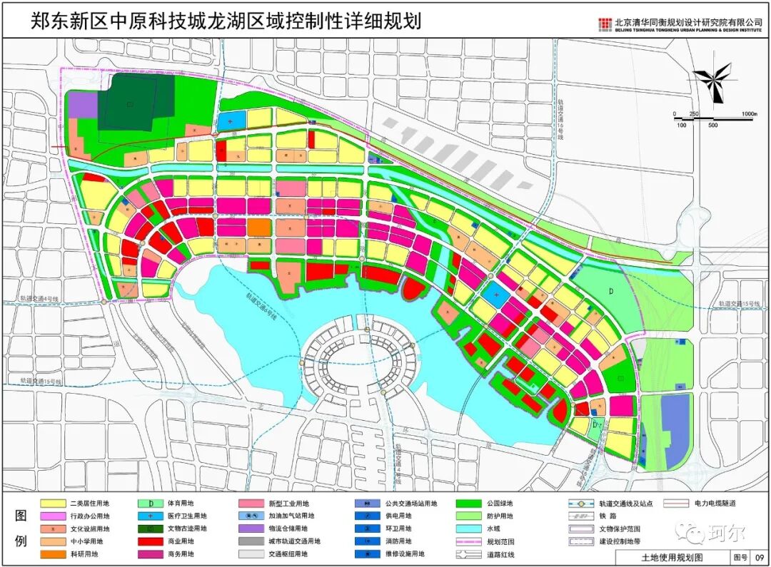 Analyzing the New Route of Zhengzhou's Metro Line 15 Based on the Latest Headquarters Economic Industrial Park and Core Area Planning