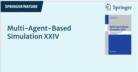 Introduction to the New Book | Multi-Agent-Based Simulation XXIV