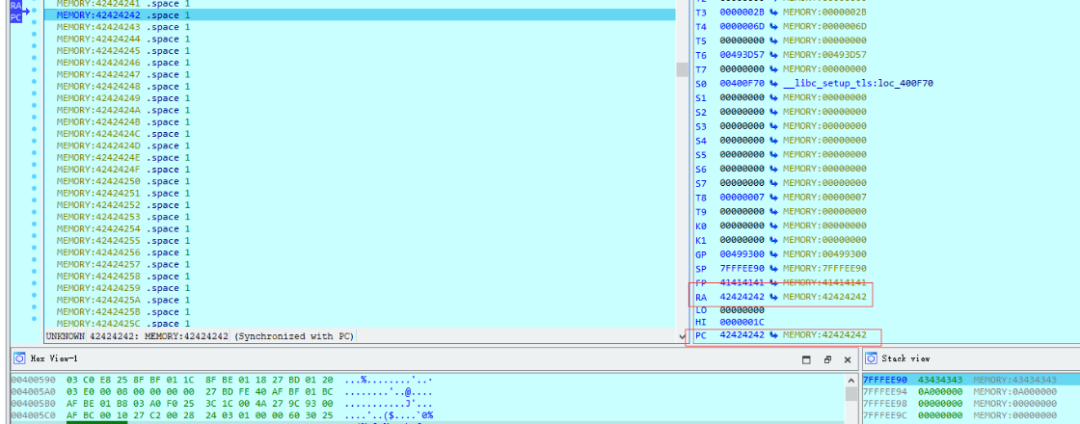 MIPS Stack Overflow: ROP Construction and Shellcode Injection