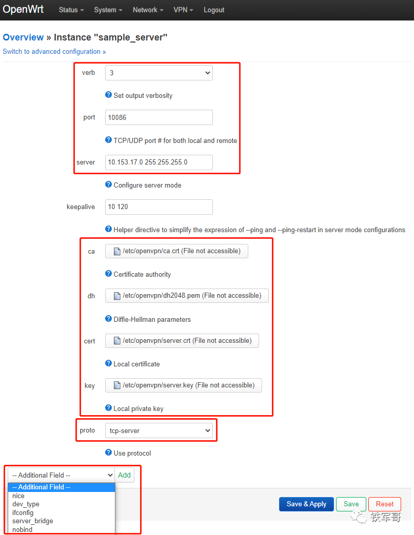 Deploying and Configuring OpenVPN Server on OpenWrt