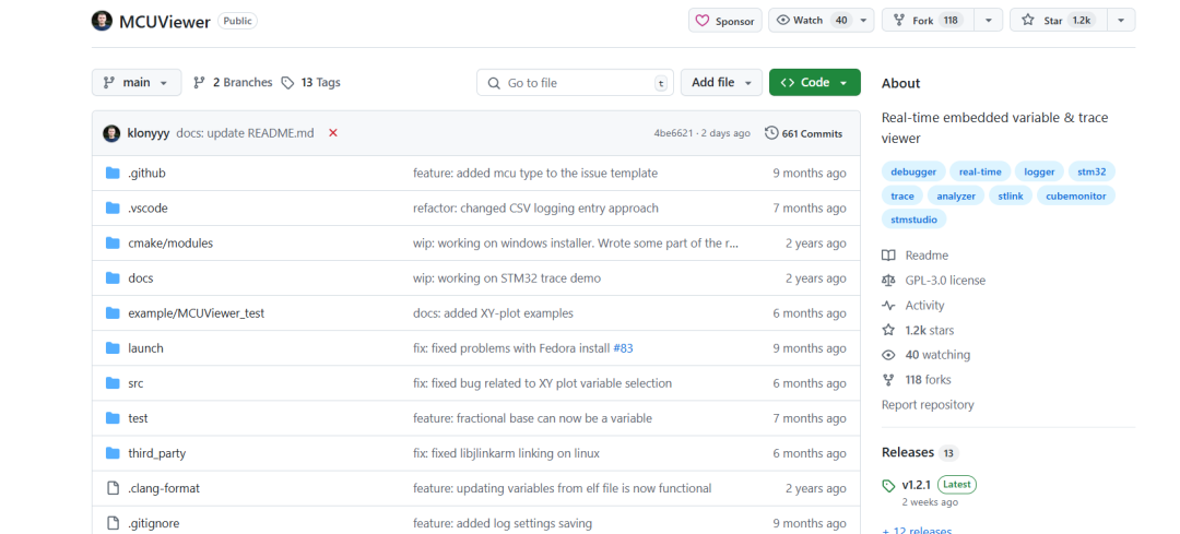 MCUViewer: A GUI-Based Debugging Tool for Microcontrollers (MCUs)