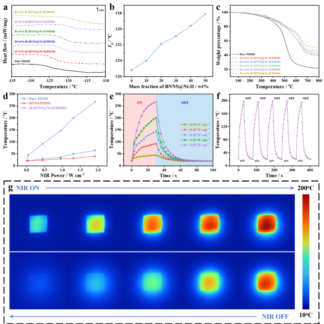 High In-Plane Thermal Conductivity and Excellent Photo-Thermal Performance of Polydimethylsiloxane Composites