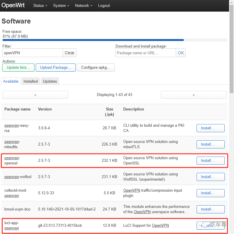 Deploying and Configuring OpenVPN Server on OpenWrt
